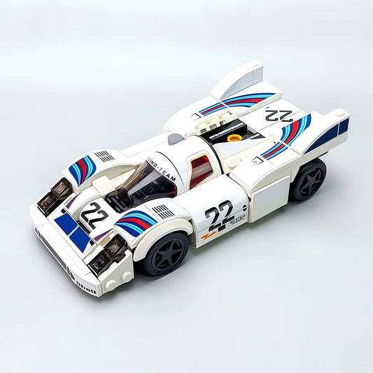 272PCS MOC 1971 Le Mans Speed ​​Champion 917K Endurance Race Building Blocks City Racing Car Assembly DIY Gift Children'S Toys