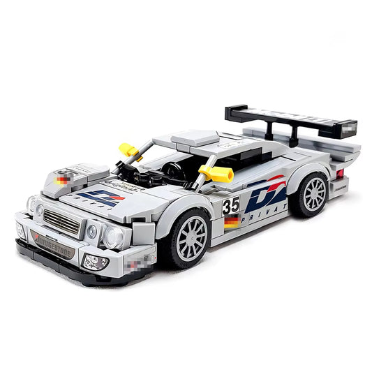 314PCS MOC 24H Race LM 1998 Year Championship Speed Champions Building Blocks Assembling Model Toy Brick Children Birthday Gifts