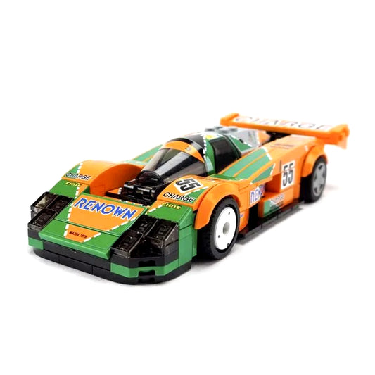 261PCS MOC Speed Champions 787B 1991 24 Hours of Le Mans Racing Building Blocks City Sports Car Model Toy Brick New Year'S Gift